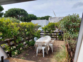 Studio double cabine RDJ avec loggia et jardinet, parking privé, 5 pers - La Grande-Motte - FR-1-716-26